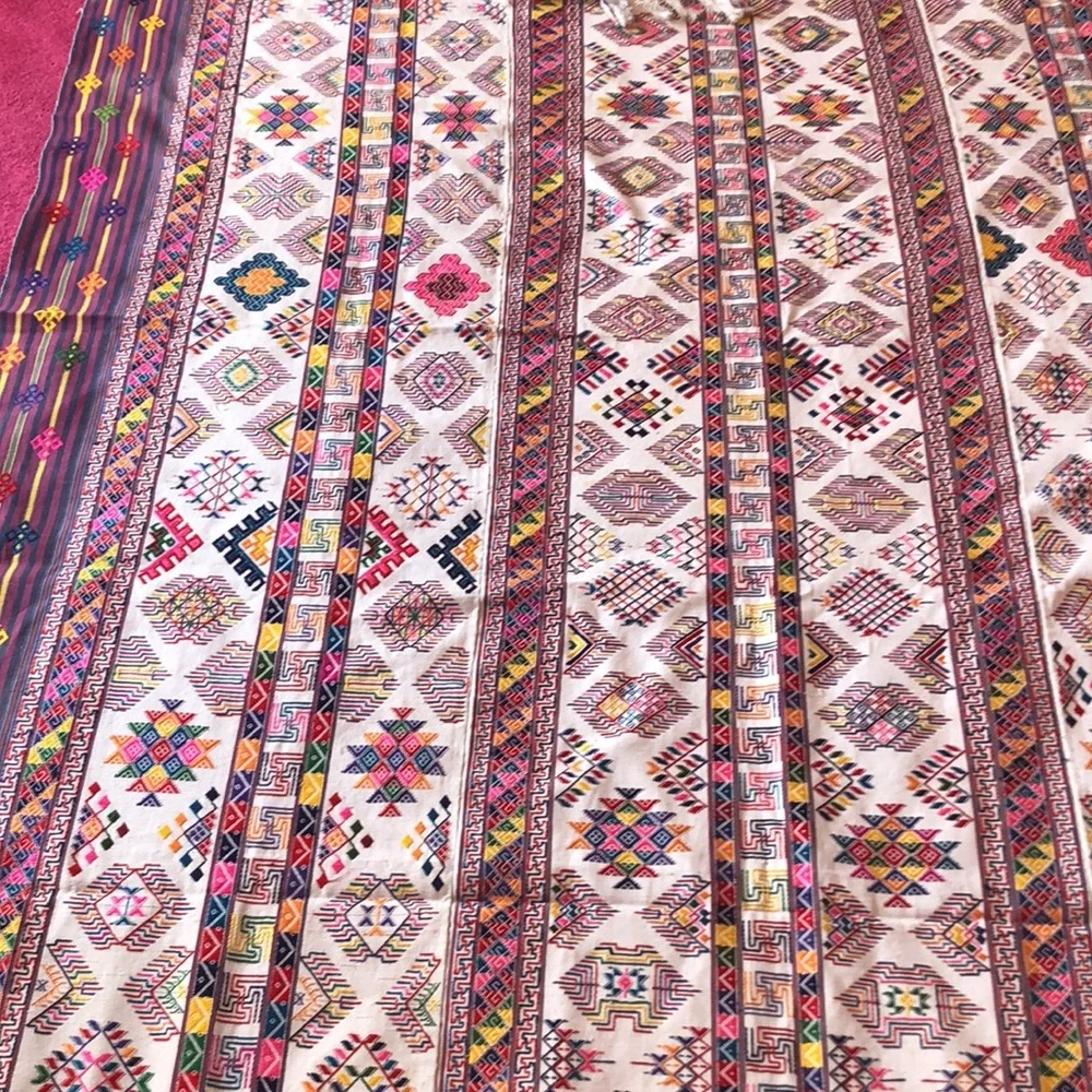 Handwoven Vintage Bhutanese Silk Textile - Kira